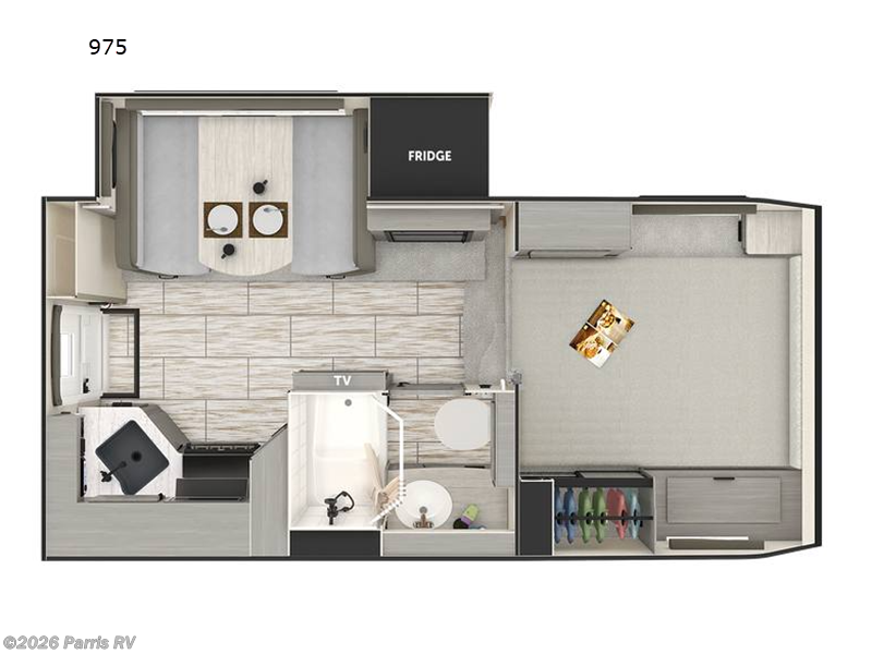 2027 Lance Lance Truck Campers 975 - New Truck Camper For Sale by Parris RV in Murray, Utah features Slideout