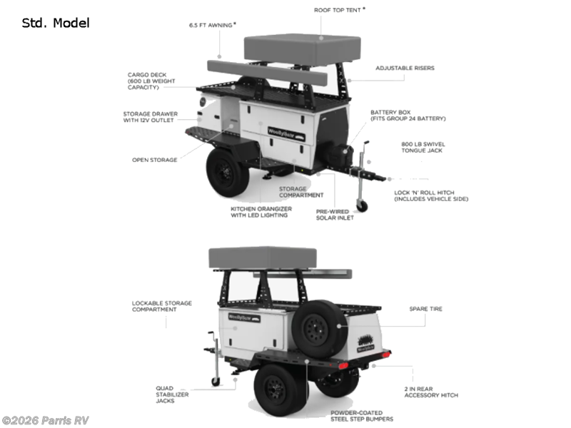 2022 Taxa Woolly Bear Std.Model - Used Travel Trailer For Sale by Parris RV in Murray, Utah