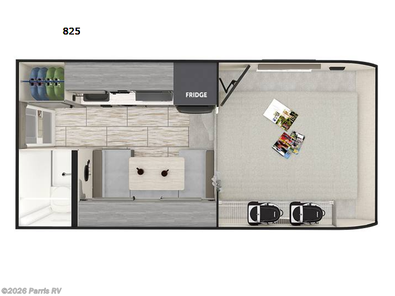 2027 Lance Lance Truck Campers 825 - New Truck Camper For Sale by Parris RV in Murray, Utah