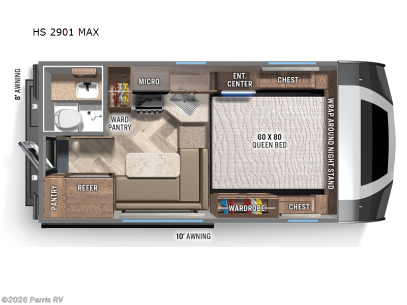 2022 Palomino Backpack Edition HS 2901 MAX - Used Truck Camper For Sale by Parris RV in Murray, Utah