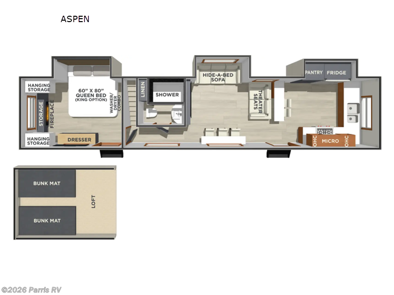 2027 Forest River Lost Pines ASPEN - New Destination Trailer For Sale by Parris RV in Murray, Utah features Slideout