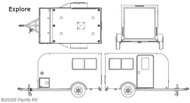 2018 inTech Flyer Explore - Used Toy Hauler For Sale by Parris RV in Murray, Utah