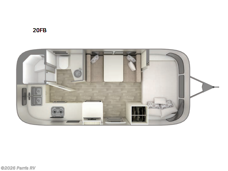 2022 Airstream Bambi 20FB - Used Travel Trailer For Sale by Parris RV in Murray, Utah