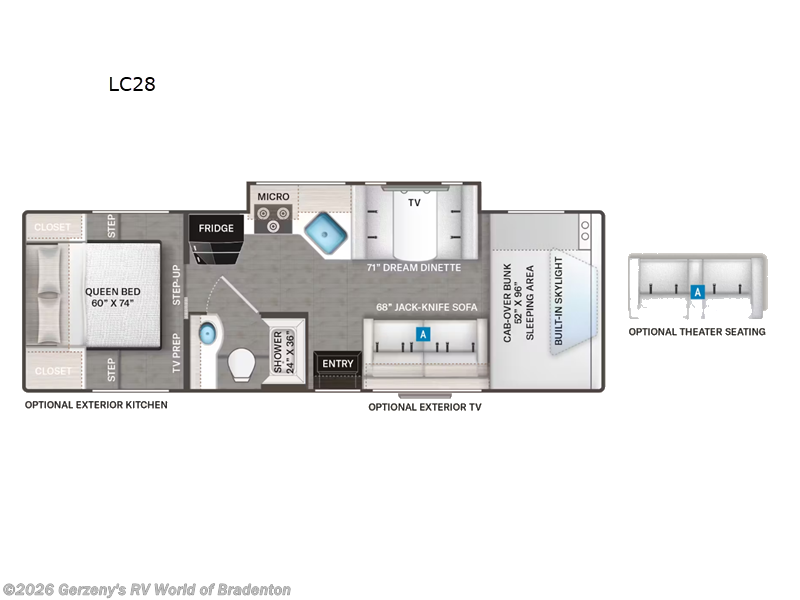 2025 Thor Motor Coach Quantum LC28 RV for Sale in Bradenton, FL 34208 ...
