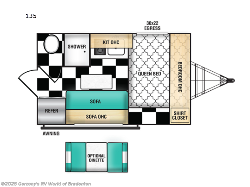 2023 Riverside RV Retro 135 RV - 1 37518 4746968 292387364