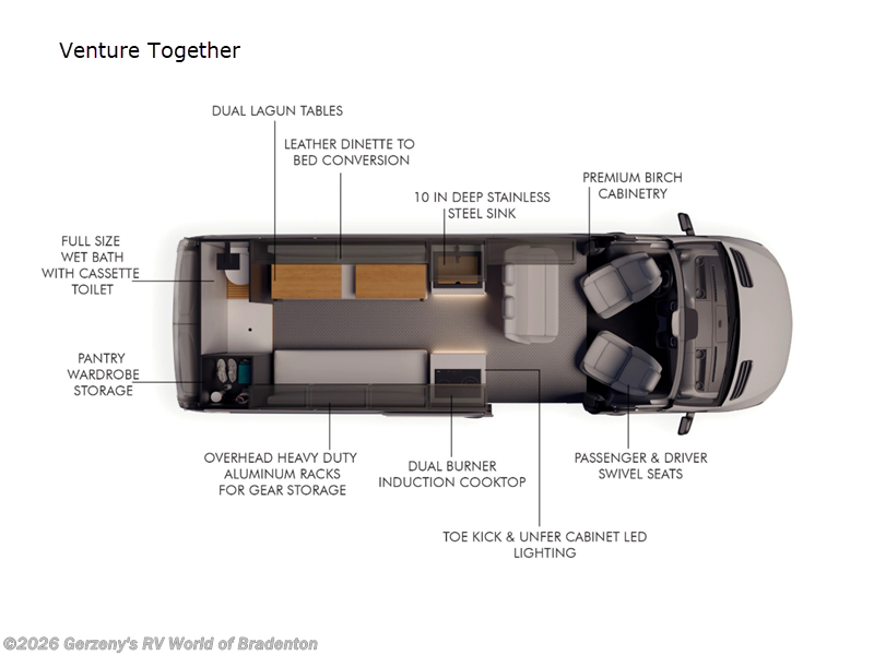 2026 27North Venture X - New Class B For Sale by Gerzeny's RV World of Bradenton in Bradenton, Florida