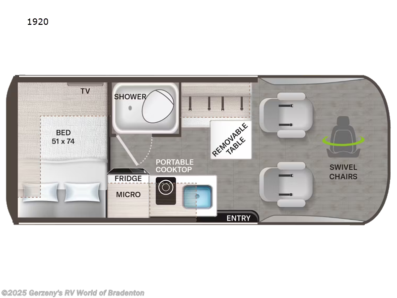 2026 Thor Motor Coach Palladium 1920 - New Class B For Sale by Gerzeny's RV World of Bradenton in Bradenton, Florida