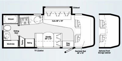 2006 Winnebago View 23H RV for Sale in Rockford, IL 61101 | 851 | RVUSA