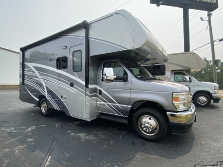 &lt;p&gt;&lt;span style=&quot;font-size: 16px;&quot;&gt;Adventure awaits, why not pursue it in a Winnebago Minnie&amp;nbsp;Winnie?&amp;nbsp; The&amp;nbsp;&lt;strong&gt;&lt;span style=&quot;color: #ff0000;&quot;&gt;Minnie&amp;nbsp;Winnie&amp;nbsp;22 M&lt;/span&gt;&lt;/strong&gt;&amp;nbsp;is built on the powerful and durable&amp;nbsp;&lt;strong&gt;&lt;span style=&quot;color: #ff0000;&quot;&gt;Ford E-450&lt;/span&gt;&lt;/strong&gt;&amp;nbsp;chassis, boasting a 350-HP V8 gas engine with a 6-Speed Automatic transmission with overdrive.&amp;nbsp; Capable of towing up to&amp;nbsp;&lt;strong&gt;&lt;span style=&quot;color: #ff0000;&quot;&gt;7,500 lbs&lt;/span&gt;&lt;/strong&gt;, bring a towed vehicle or your&amp;nbsp;UTVs/ATVs&amp;nbsp;with you, wherever you go.&amp;nbsp; Driving the Minnie&amp;nbsp;Winnie&amp;nbsp;is like driving a luxury vehicle, thanks to its up to date advanced driving safety features like&amp;nbsp;&lt;strong&gt;&lt;span style=&quot;color: #ff0000;&quot;&gt;tire pressure monitoring&lt;/span&gt;&lt;/strong&gt;,&amp;nbsp;&lt;strong&gt;&lt;span style=&quot;color: #ff0000;&quot;&gt;automatic emergency braking&lt;/span&gt;&lt;/strong&gt;, and&amp;nbsp;&lt;strong&gt;&lt;span style=&quot;color: #ff0000;&quot;&gt;adaptive cruise control&lt;/span&gt;&lt;/strong&gt;.&amp;nbsp; Navigate intuitively&amp;nbsp;with the&amp;nbsp;&lt;strong&gt;&lt;span style=&quot;color: #ff0000;&quot;&gt;Apple&amp;nbsp;CarPlay&lt;/span&gt;&lt;/strong&gt;&amp;nbsp;and&amp;nbsp;&lt;strong&gt;&lt;span style=&quot;color: #ff0000;&quot;&gt;Android Auto&lt;/span&gt;&lt;/strong&gt;&amp;nbsp;capable front touch screen radio for stress-free travels.&lt;/span&gt;&lt;/p&gt;
&lt;p&gt;&lt;span style=&quot;font-size: 16px;&quot;&gt;Set up at the campsite is hassle-free with the&amp;nbsp; power slide out, and 12 foot&amp;nbsp;&lt;strong&gt;&lt;span style=&quot;color: #ff0000;&quot;&gt;power awning&lt;/span&gt;&lt;/strong&gt;. Prepare a meal with the 3-burner cook top and oven.&amp;nbsp; Seat the whole family around the spacious&amp;nbsp;&lt;strong&gt;&lt;span style=&quot;color: #ff0000;&quot;&gt;U-shaped dinette&lt;/span&gt;&lt;/strong&gt;, and when you&#39;re all done, put leftovers away in the large&amp;nbsp;&lt;strong&gt;&lt;span style=&quot;color: #ff0000;&quot;&gt;8 cubic foot refrigerator&lt;/span&gt;&lt;/strong&gt;.&amp;nbsp; While there is no shortage of exterior storage, you&#39;ll find the interior is more than accommodating.&amp;nbsp; Hang your clothes in the bedroom&amp;nbsp;&lt;strong&gt;&lt;span style=&quot;color: #ff0000;&quot;&gt;wardrobe&lt;/span&gt;&lt;/strong&gt;, and store your non-perishable food items in the&amp;nbsp;&lt;strong&gt;&lt;span style=&quot;color: #ff0000;&quot;&gt;pantry&lt;/span&gt;&lt;/strong&gt;.&amp;nbsp; There is so much to do and see out there, do it all with the comforts of home in the Winnebago Minnie Winnie. This unit is available for purchase.&amp;nbsp; Call us and ask about how to reserve this unit today, before it&#39;s gone!&lt;/span&gt;&lt;/p&gt;