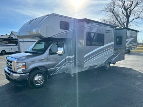 &lt;p&gt;&lt;span style=&quot;font-size: 16px;&quot;&gt;Adventure awaits, why not pursue it in a Winnebago Minnie&amp;nbsp;Winnie?&amp;nbsp; The&amp;nbsp;&lt;strong&gt;&lt;span style=&quot;color: #ff0000;&quot;&gt;Minnie&amp;nbsp;Winnie 26T&lt;/span&gt;&lt;/strong&gt;&amp;nbsp;is built on the powerful and durable&amp;nbsp;&lt;strong&gt;&lt;span style=&quot;color: #ff0000;&quot;&gt;Ford E-450&lt;/span&gt;&lt;/strong&gt;&amp;nbsp;chassis, boasting a 350-HP V8 gas engine with a 6-Speed Automatic transmission with overdrive.&amp;nbsp; Capable of towing up to&amp;nbsp;&lt;strong&gt;&lt;span style=&quot;color: #ff0000;&quot;&gt;7,500 lbs&lt;/span&gt;&lt;/strong&gt;, bring a towed vehicle or your&amp;nbsp;UTVs/ATVs&amp;nbsp;with you, wherever you go.&amp;nbsp; Driving the Minnie&amp;nbsp;Winnie&amp;nbsp;is like driving a luxury vehicle, thanks to its up to date advanced driving safety features like&amp;nbsp;&lt;strong&gt;&lt;span style=&quot;color: #ff0000;&quot;&gt;tire pressure monitoring&lt;/span&gt;&lt;/strong&gt;,&amp;nbsp;&lt;strong&gt;&lt;span style=&quot;color: #ff0000;&quot;&gt;automatic emergency braking&lt;/span&gt;&lt;/strong&gt;, and&amp;nbsp;&lt;strong&gt;&lt;span style=&quot;color: #ff0000;&quot;&gt;adaptive cruise control&lt;/span&gt;&lt;/strong&gt;.&amp;nbsp; Navigate intuitively&amp;nbsp;with the&amp;nbsp;&lt;strong&gt;&lt;span style=&quot;color: #ff0000;&quot;&gt;Apple&amp;nbsp;CarPlay&lt;/span&gt;&lt;/strong&gt;&amp;nbsp;and&amp;nbsp;&lt;strong&gt;&lt;span style=&quot;color: #ff0000;&quot;&gt;Android Auto&lt;/span&gt;&lt;/strong&gt;&amp;nbsp;capable front touch screen radio for stress-free travels.&lt;/span&gt;&lt;/p&gt;
&lt;p&gt;&lt;span style=&quot;font-size: 16px;&quot;&gt;Set up at the campsite is hassle-free with the&amp;nbsp; power slide out, and 17 foot &lt;strong&gt;&lt;span style=&quot;color: #ff0000;&quot;&gt;power awning&lt;/span&gt;&lt;/strong&gt;. Prepare a meal with the 3-burner cook top and oven.&amp;nbsp; Seat the whole family around the spacious &lt;strong&gt;&lt;span style=&quot;color: #ff0000;&quot;&gt;U-shaped dinette&lt;/span&gt;&lt;/strong&gt;, and when you&#39;re all done, put leftovers away in the large&amp;nbsp;&lt;strong&gt;&lt;span style=&quot;color: #ff0000;&quot;&gt;8 cubic foot refrigerator&lt;/span&gt;&lt;/strong&gt;.&amp;nbsp; While there is no shortage of exterior storage, you&#39;ll find the interior is more than accommodating.&amp;nbsp; Hang your clothes in the bedroom&amp;nbsp;&lt;strong&gt;&lt;span style=&quot;color: #ff0000;&quot;&gt;wardrobe&lt;/span&gt;&lt;/strong&gt;, and store your non-perishable food items in the&amp;nbsp;&lt;strong&gt;&lt;span style=&quot;color: #ff0000;&quot;&gt;pantry&lt;/span&gt;&lt;/strong&gt;.&amp;nbsp; There is so much to do and see out there, do it all with the comforts of home in the Winnebago Minnie Winnie.&amp;nbsp; This unit is on order, but available for purchase.&amp;nbsp; Call and talk to one of our salesman about how to reserve this unit today, before it&#39;s gone!&lt;/span&gt;&lt;/p&gt;