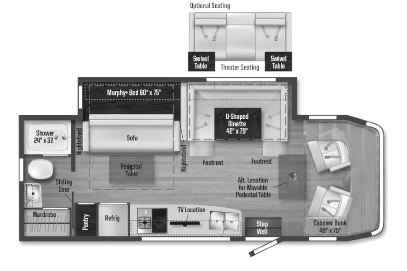 2024 Winnebago View 24D - Used Class C For Sale by Winnebago Motor Homes in Rockford, Illinois