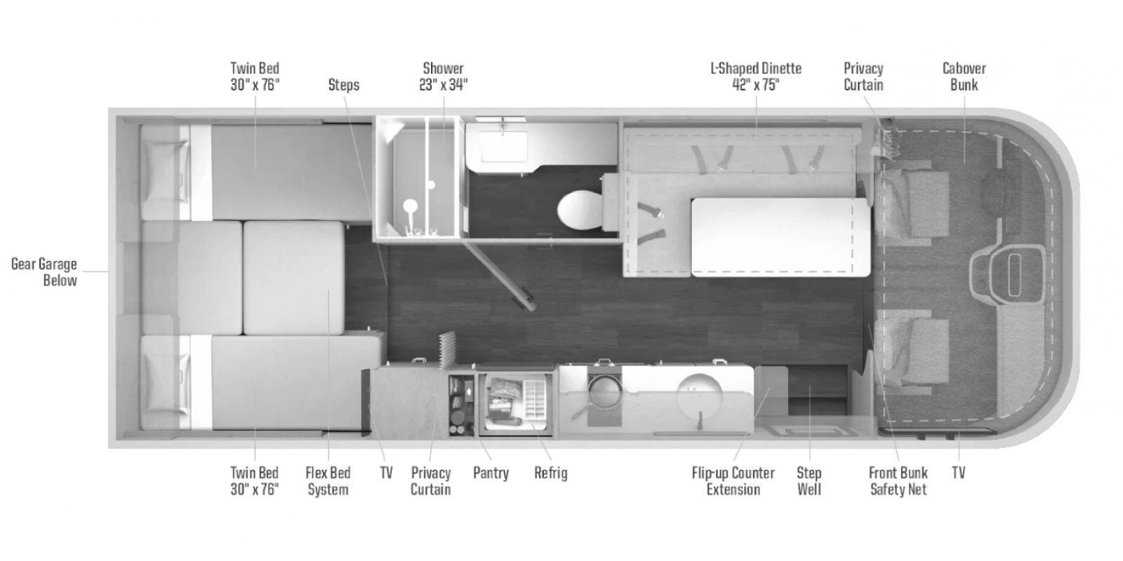 2027 Winnebago Sunflyer 24GG - New Class C For Sale by Winnebago Motor Homes in Rockford, Illinois