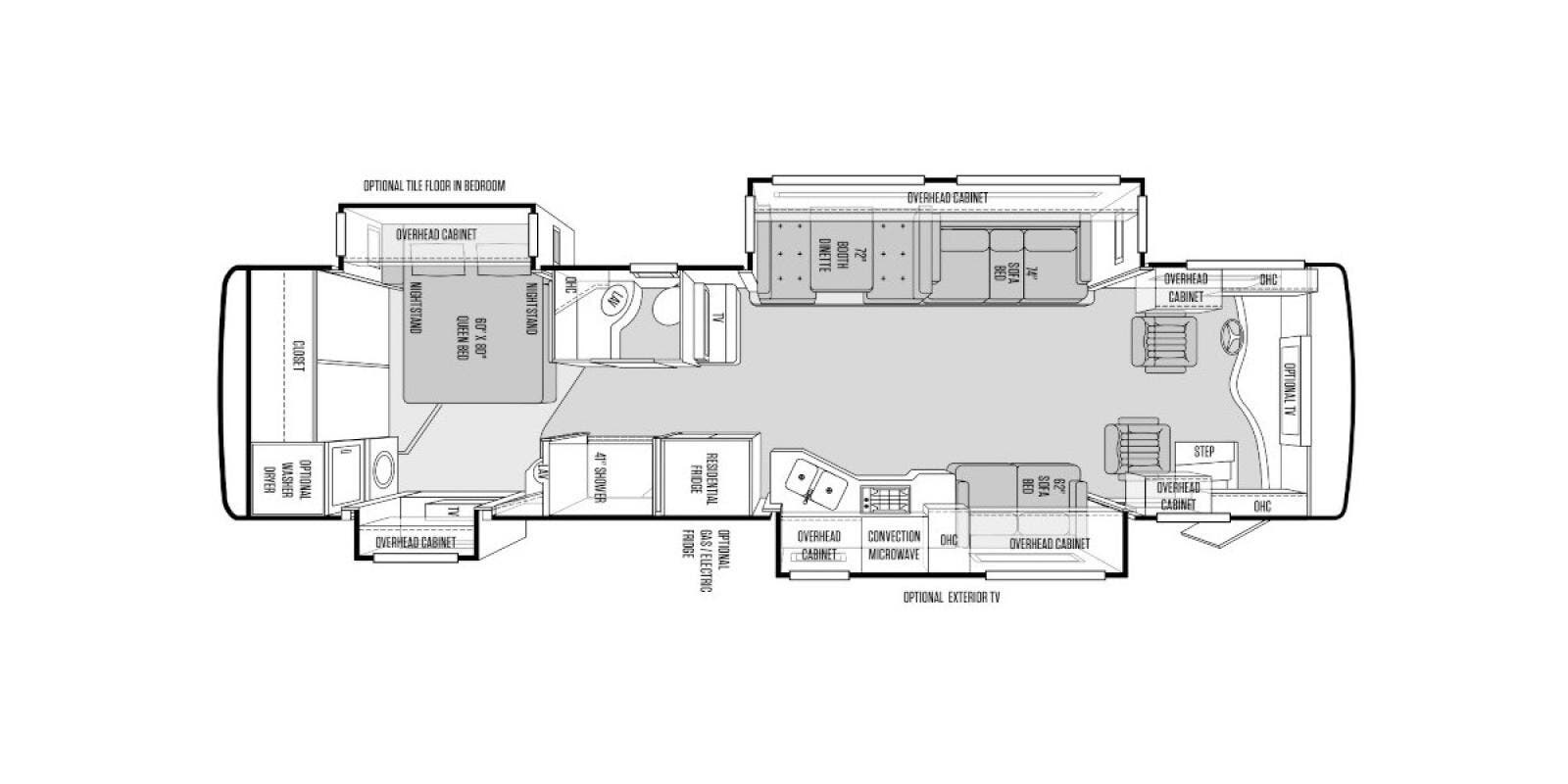 2013 Tiffin Phaeton 36QSH - Used Class A For Sale by Winnebago Motor Homes in Rockford, Illinois