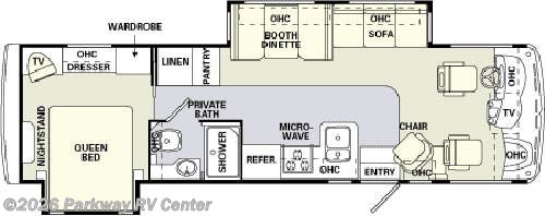 2004 Holiday Rambler Admiral SE 32 PBD - Used Class A For Sale by Parkway RV Center in Ringgold, Georgia