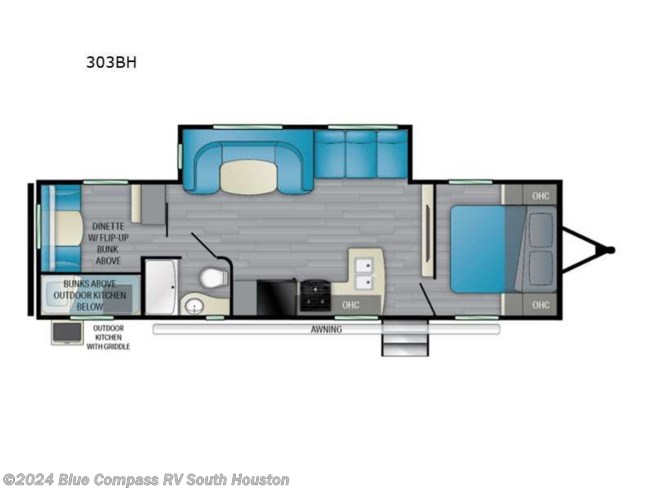 2022 Heartland Prowler 303BH - New Travel Trailer For Sale by ExploreUSA RV Supercenter - HOUSTON in Houston, Texas features Slideout