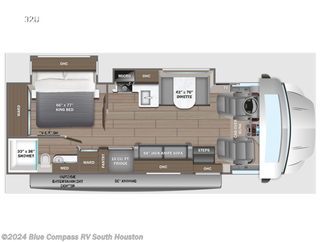 2024 Jayco Greyhawk XL 32U - New Super C For Sale by Blue Compass RV South Houston in Alvin, Texas