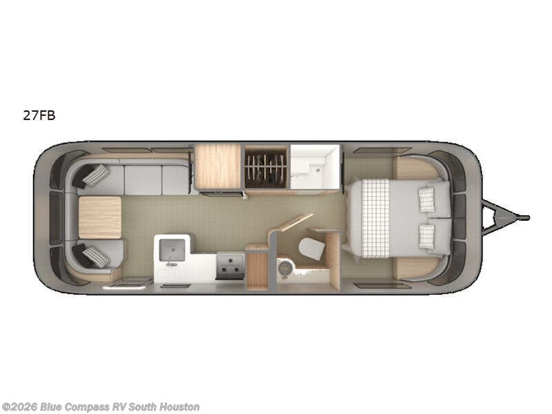 2021 Airstream Globetrotter 27FB - Used Travel Trailer For Sale by Blue Compass RV South Houston in Alvin, Texas