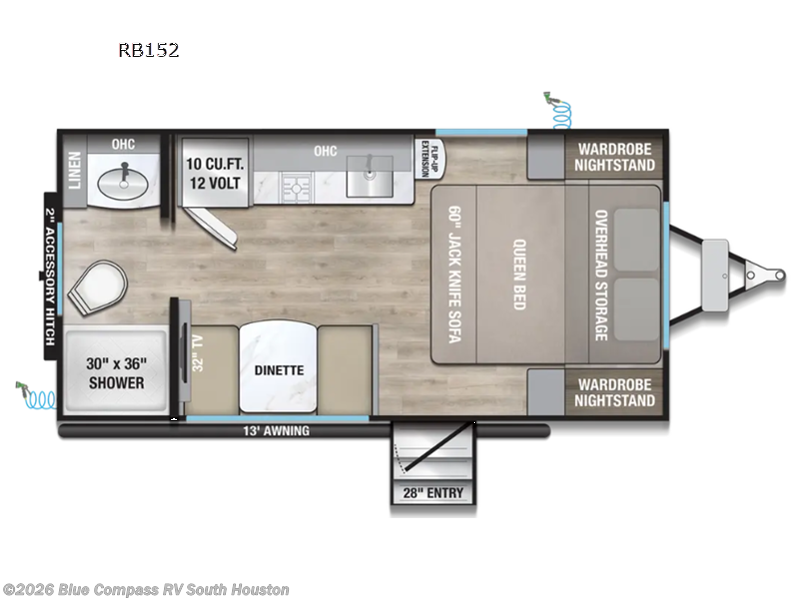 2027 Alliance RV Delta Solo RB152 - New Travel Trailer For Sale by Blue Compass RV South Houston in Alvin, Texas