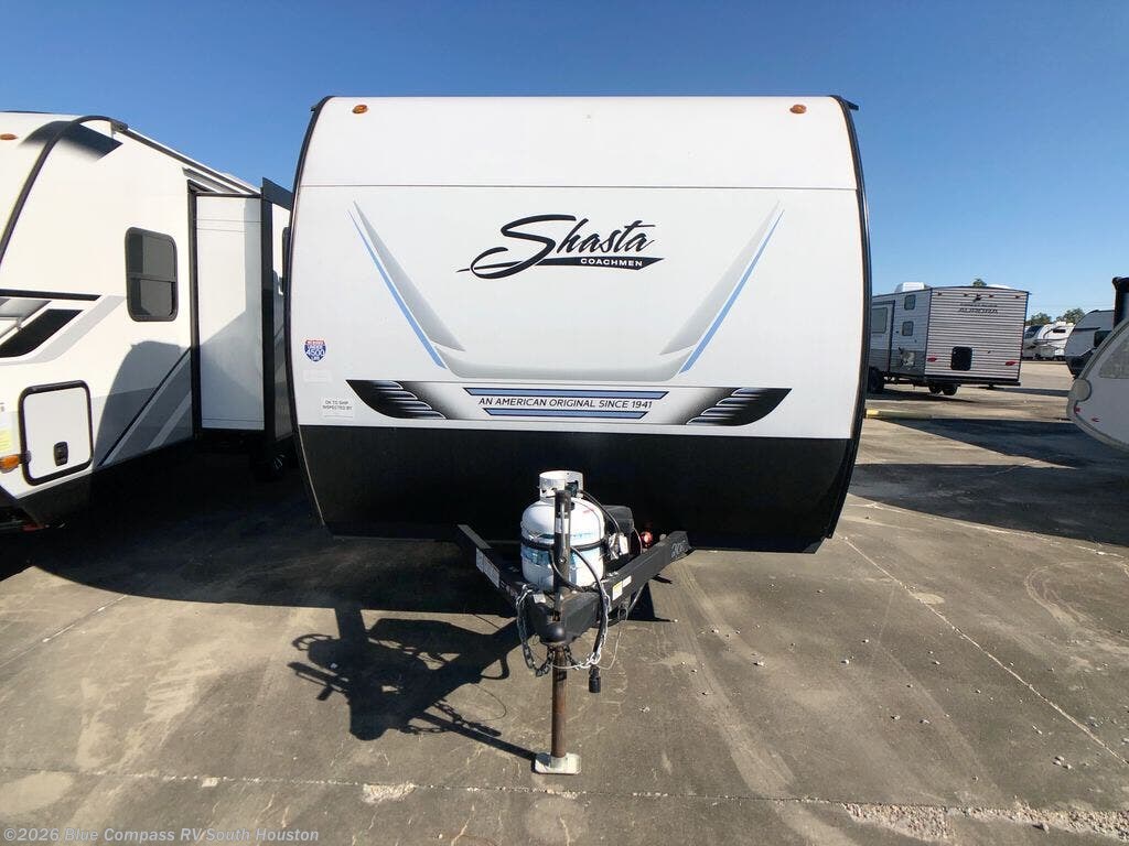 2026 Forest River SHASTA 18FQ - Used Travel Trailer For Sale by Blue Compass RV South Houston in Alvin, Texas