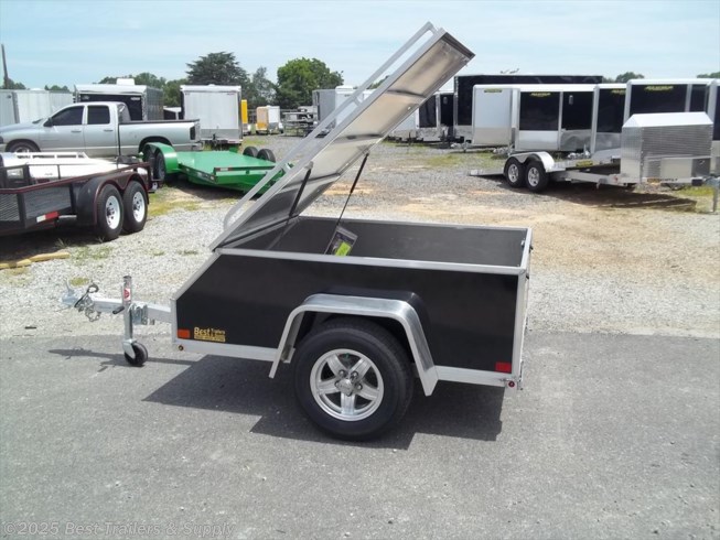 #ae46-black - 2020 Aluma AE46 Cargo Trailer | Aluma Trailers