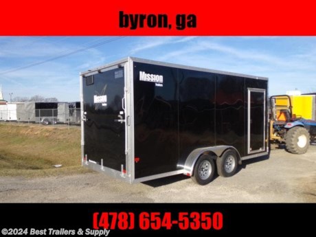 Macon GA 31216
478-654-5350
866-403-9798

ECMI7x16-001230

7x 16 TA aluminum black enclosed trailer with limited lifetime warranty

all aluminum frame lightweight only 1900#

7 x 16 inside size
7&#39; interior height
3500# brake axles
torsion suspension
14&quot; wheels w radial tires
all aluminum flooring and ramp
3/8 vinyl walls
1 piece aluminum rood
aluminum rear ramp door with spring assist
screwless .030 exteiror metal white
roof vents
2 5/16 coupler
a fram jack
v-nose ( add about 30&quot; )
ATP stone guard on front
dome light inside
all LED lights inside and out
side door w RV latch

limited lifetme warranty

delivery available for $1.75 loaded mile
other option available on request

478-654-5350
866-403-9798
joey or kurt