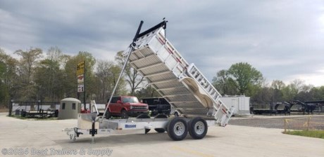 ## Best trailers and supply in Byron GA

## 478-654-5350 or 866-553-9566

all aluminum 7 x 14 dump trailer by mission cargo with telescopic lift

## Front Hoist System

This strong and powerful hydraulic front hoist system is engineered to smoothly lift and dump even the heaviest payload.

## All-Aluminum Construction

Reduce your vehicle&#39;s fuel consumption and wear-and-tear with the weight savings of this aluminum constructed trailer.

* All-Aluminum Construction
* 16&quot; O/C Floor Crossmembers
* 2&quot;x6&quot; Subframe Tubing (6x10)
* 2&quot;x6&quot; Subframe Tubing (6x12)
* 2&quot;x8&quot; Subframe Tubing (7x14)
* 12500# Coupler w/ 2-5/16&quot; Ball
* (2) 15000# Safety Chains
* Dexter Leaf Spring Axles
* Heavy Duty Diamond Plate Fenders w/ Corner Steps
* 8000# Pedestal Jack (6x12 and Larger)
* Extruded Aluminum Decking
* 17&quot; Tall Dump Body
* 6&quot; Filler Board Slot
* Rear Swing Open Bar Doors
* DP Tongue Mount Storage Box (Hydraulic Storage)
* 12V Hydraulic Pump
* Front Hoist System
* Canvas Tarp System
* Recessed LED Marker Lights
* Limited Lifetime Warranty

## 478-654-5350