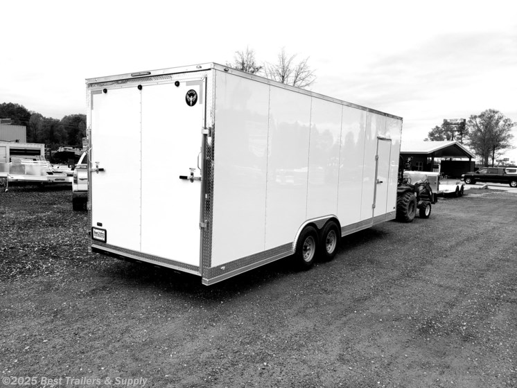 8x24 Cargo Trailer for sale | New Elite Trailers 8.5x24 14k Enclosed ...