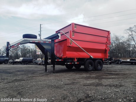 &lt;p&gt;# best trailers and supply&lt;/p&gt;
&lt;p&gt;# 478-654-5350&lt;/p&gt;
&lt;p&gt;# Byron GA&lt;/p&gt;
&lt;p&gt;&lt;strong&gt;**this is a package deal 1 trailer (GOOSENECK) and (3) 12 yard dumpsters**&lt;/strong&gt;&lt;/p&gt;
&lt;p&gt;&lt;strong&gt;USA MADE DUMPSTERS&lt;/strong&gt;&lt;/p&gt;
WHEN YOU CALL PLEASE LET USE KNOW YOU WANT THE PKG DEAL AND NOT TRAILER ONLY DEAL
&lt;p&gt;&lt;strong&gt;ELECTRIC TARP upgrade INCLUDED&#160;&lt;/strong&gt;&lt;/p&gt;
## Standard Features

* Heavy-Duty Tubing Frame
* 15,000 LB Warn Winch and Snatch Block
* Dexter EZ Lube Axles with Self Adjusting Brakes
* Mod Wheels and Radial Tires
* 2 5/16&quot;&quot; Adjustable Coupler
* Removable Zinc Plated Safety Chains with Stow Hooks
* 12K Top Wind Drop Leg Jack
* High-Quality Urethane Paint Primer and Top Coat
* Sealed&#160; Modular Wiring Harness
* Grommet Mounted LED Lights
* Diamond Plate Fenders
&lt;strong&gt;* USA made&lt;/strong&gt;
* Bucher 12V Hydraulic Power Unit, Power Up Power Down
* (2)12V Deep Cycle Batteries and Onboard Battery Charger

866-403-9798 or 478-654-5350

**12 yard roll off dumpster**

4 ft tall walls

**this is a package deal 1 trailer and 3) 12 yard dumpsters**

WHEN YOU CALL PLEASE LET USE KNOW YOU WANT THE PKG DEAL AND NOT TRAILER ONLY DEAL. THE TRAILER ONLY IS

478-654-5350
