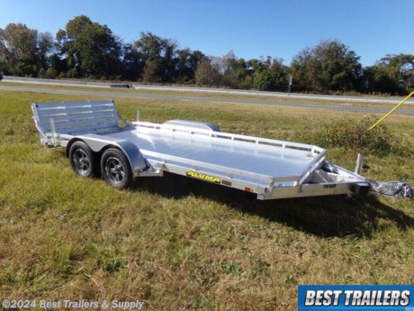 &lt;p&gt;**Best Trailers &amp; Supply**&lt;/p&gt;
&lt;p&gt;**Byron GA**&lt;/p&gt;
&lt;p&gt;**800-453-1810**&lt;/p&gt;
FREE WHITE WHEEL SPARE TIRE WHEN YOU PAY CASH at pick up

78 x16 ft Aluma Car Hauler 7k
478-788--9039 joey or kurt

7816 Aluma model

Standard Equipment:

GVWR: 7,000 lb. GVWR
Dry weight: 1100# dry weight
Axles: (2) 3,500 lb. TORSION Axles
Rubber Torsion axles
Easy to Lubricate Hubs
Brakes: Electric Brakes on Both Axles - DOT Requirement in Most States
Frame: Alum light weight frame
Stake Pockets Down Both Sides of Trailer
6&quot; rails
Deck: Alum Deck with 4 D-rings

78&quot; wide bed

Fenders: Removable fenders
Tires: 14&quot; &quot;C&quot; Range Trailer Tires - 5 Lug - (ST205/75R14)
Alum mag wheels
Jack: heavy flip jack w/ wheel
Lights &amp; Safety Equipment:
Sealed LEDTail Lights with Guards
3-Light LED Bar in RearCenter
LED Side Marker Lights
sealed wiring
7 pin RV Plug
Safety Break-Away Kit
Safety Chains
Coupler: 2 5/16&quot; Hitch Receiver
Tongue Height at Ball Coupler: Approximately 15&quot;
Ramps: 5&#39; Rear Slide In Ramps
Stabilizer jacks

**Best Trailers &amp; Supply**

**Byron GA**

**800-453-1810**