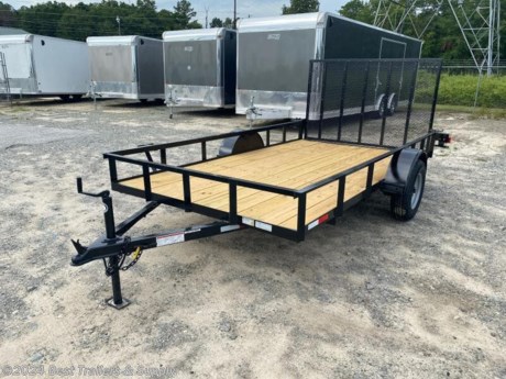 76x10 Trailer Angle Irons

Down to Earth is proud to offer quality utility trailers with rear gate for sale at the lowest possible price. Great for Atv and utv and motorcycles. Our premium Trailers are offered in 3,500, 7,000, 10,000, 12,000, and 14,000 lb. GVWR&#39;s. A 2&quot; couple on single axles. We can even make a custom trailers to fit your specific needs and your budget.

76 wide 10ft Long w/ Angle Steel Frame
15&quot; White spoke tires and rims
3500# E-Z Lube Axles
A-Frame Jack
48&quot; Tubular Gate with Uprights on 12&quot; Centers

Spring Loaded Gate Latch
Treated 2x8 Lumber or Mesh Floor
2-Piece Tongue
Smooth Fenders with Backs

Marker Lights/Clearance Lights over 80&quot;
Wiring Enclosed with Loom
14&quot; Rails
NATM Compliant

Options

Special Colors
Side Gate
Spare tire bracket