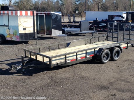 &lt;p&gt;Best Trailers &amp; Supply&lt;/p&gt;
&lt;p&gt;Byron GA&lt;/p&gt;
&lt;p&gt;800-453-1810&lt;/p&gt;
anders LST-XHD heavy duty landscaping utility trailer








G.V.W.R.








9,950#












G.A.W.R.








EACH AXLE – 5,200#












COUPLER








2-5/16” ADJUSTABLE BOLT-ON












SAFETY CHAIN








8/0 GRADE 41 W/ HOOKS












JACK








7K DROP LEG BOLT-ON












TONGUE








5” CHANNEL WRAPPED












FRAME








4X3X1/4” ANGLE












CROSSMEMBERS








3X2X3/16” ANGLE W/ 24” CENTERS












TOP RAIL








2&#215;3” 11GA. TUBE W/ SPARE MOUNT












UPRIGHTS








&#160;2X2X1/8” ANGLE












FENDERS








9&#215;72” – DIAMOND PLATE W/ STEEL BACKS












BUMPER








2&#215;4? 14 GA. CNC LASER TUBED W/ CONCEALED TAG MOUNT &amp; INTEGRATED EZ-SHOCK GATE ASSIST
















AXLE








(2) 5,200# CAMBERED ELECTRIC BRAKE












SUSPENSION








MULTI-LEAF SPRING W/ EQUALIZER












TIRES








ST225/75R15 LOAD RANGE D












WHEEL








15? 6-BOLT WHITE SPOKE (6 ON 5.5 PATTERN)












DECK








2? PRESSURE TREATED PINE












LIGHTS








L.E.D. STOP, TAIL, &amp; TURN












VEHICLE PLUG








7- WAY RV W/ BREAKAWAY &amp; SNAPNSEAL












PAINT PREP








5 – STAGE SUPER BLAST TREATMENT












PAINT








SUPER DURABLE POWDERCOAT












GATE








4’’HD-X RENTAL STYLE W/ ANGLE RUNNERS












GATE LOCK








CNC MACHINED LOCKABLE PIN LATCH












DIMENSIONS








1,550# – 10&#39;, 1,650# – 12&#39;, 1,750# – 14&#39;, 1,850# – 16&#39;, 1,950# – 18&#39;, 2,050# – 20&#39;, 2,150# – 22&#39;








800-453-1810

Any questions, concerns, or Info on this trailer, please call our sales team

delv is $2 per loaded mile

Please call to check stock

800-453-1810
