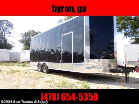 8.5 X 20 X 8 EXTRA TALL 8 FT TALL ENCLOSED CARHAULER

866-403-9798

8.5 x 22 enclosed carhauler

40 ft e track track

8 ft tall inside height

8.5 x 22 + 2 ft Vnose

5200# spring axles

16 on center floors wall and ceiling

8 ft tall inside

3/4 ESP wood floor by stable deck

3/8 ESP wood walls

roof vent

225/75R16 trailer tires

6 lig 15&quot; wheels

LED lights around

full height ramp door

atp stone guard

atp down sides

atp fnders

FREE spare with cash

financing options available

no credit check rent to own available

cash available

478-788-9039

866-403-9798