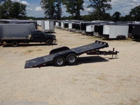 &lt;p&gt;**Best Trailers &amp; Supply**&lt;/p&gt;
&lt;p&gt;**Byron GA**&lt;/p&gt;
&lt;p&gt;**800-453-1810**&lt;/p&gt;
82x20 power hydro tilt 12,000 GVWR
Hawke Trailers builds Hydraulic Power Tilt flatbed equipment trailers in both standard and heavy duty versions. The length is 20
The standard version is built with a 6 channel main frame and 3 channel crossmembers on 16 centers. It is available in 10,000 and 12,000 GVWR&#39;s. All sizes great for bobcat skid steer, track loader, backhoe and tractors.
The heavy duty version upgrades to an 8 channel main frame. It is available in 12,000 and 15,000 GVWR&#39;s. The 12,000 GVWR version has 3 channel crossmembers on 16 centers. The 14,000 GVWR version has 3 channel crossmembers on 12 centers for extra floor integrity when hauling concentrated loads such as a forklift.
GVWR: 12,000 lb.
Capacity: 8,800 lb.
Diamond Plate Deck - power up and power down tilt
80&quot; Between Fenders
Two 6,000 lb. Dexter Brand Braking Drop Axles
Double Eye Spring Suspension
235/80 R16 Load Range E10 Ply Rating Westlake Radial Tires
6&quot; Channel Frame
3&quot; Channel Crossmembers - 16&quot; Spacing
6&quot; Channel Tongue
2 5/16&quot; Adjustable Coupler
7000 lb. Drop Foot Jack
Heavy Duty Removable Diamond Plate Fenders
D-Ring Tie Downs
Safety Chains And Break-a-Way Switch
LED Lighting With Reflective Tape
Primed with epoxy primer and two coats of polyurethane paint
Curb weight 3200#

**800-453-1810**

Any questions, concerns, or Info on this trailer, please call our sales team
delv is $2 per loaded mile

Please call to check stock
**Best Trailers &amp; Supply**

**Byron GA**

**800-453-1810**