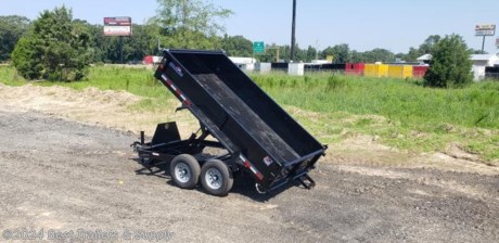 Mobile Space Sale and Rental
Bonaire GA
800-453-1810

**7X12 low pro dump trailer**

Our premium features Hawke Low Profile Dump Trailers are offered in 7,000, 10,000, 12,000, and 14,000 lb. GVWR&#39;s - as well as a heavy duty 15,000 GVWR version. Scissor lift is standard as are slide-in loading ramps. The sides are 24 tall with two-way tailgates that open for unobstructed dumping or can be set in spreader mode for spreading gravel. An adjustable coupler is included as standard. The 7,000 and 10,000 GVWR models have a 6 channel main frame. The 12,000 and 14,000 GVWR models are built with a rugged 8 channel main frame. Cylinder sizes are matched to the model capacity. The 7,000 through 14,000 GVWR models employ the standard duty scissor lift. The 15,000 GVWR heavy duty version adds a super duty scissor lift with 5 cylinder and G range radial tires. The tongue upgrades to 8 channel and floor crossmembers are 12 on center making this trailer suitable for heavy duty commercial applications. These changes are highlighted in bold type on the specs page. Dexter brand axles along with premium Westlake radial tires on all models provide a long life running gear.

GVWR: 12,000 lb.
Capacity: 8,400 lb.

* Two 6,000 lb. Dexter Brand Braking Axles
* Double Eye Spring Suspension
* 235/80 R16 Load Range E10 Ply Rating Westlake Radial Tires
* 6 Channel Main Frame -- 6 Channel Tongue
* 3--3 Tubing Dump Box Frame With 3 Channel Cross Members
* 12 Gauge Floor
* 80 Inside Box With 24 Sides And No Stick Bottom Corners
* US Made Pump With Deep Cycle Battery Inside Lockable Security Box With 20 Hand Remote
* Two Way Tailgate Opens For Dumping Bulk Materials Or Can Be Set In Spreader Mode
* 80 3 Channel Slide-In Loading Ramps
* 2 5/16 Adjustable Coupler
* 7,000 lb. Drop Foot Jack
* Safety Chains And Break-a-Way Switch
* LED Lighting With Reflective Tape
* Primed with epoxy primer and two coats of polyurethane paint

800-453-1810

Any questions, concerns, or Info on this trailer, please call our sales team

delv is $1.75 per loaded mile

Please call to check stock

800-453-1810