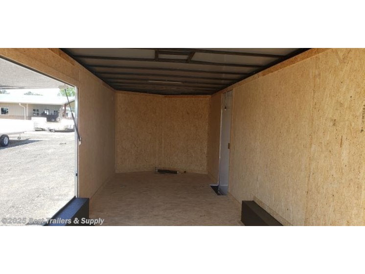 8x24 Cargo Trailer for sale | New Covered Wagon 8x24 10k white Enclosed ...