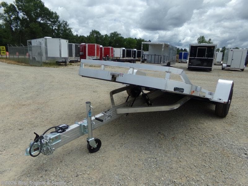 Car Hauler Trailer for sale New Aluma 8214 h tilt low pro atv car