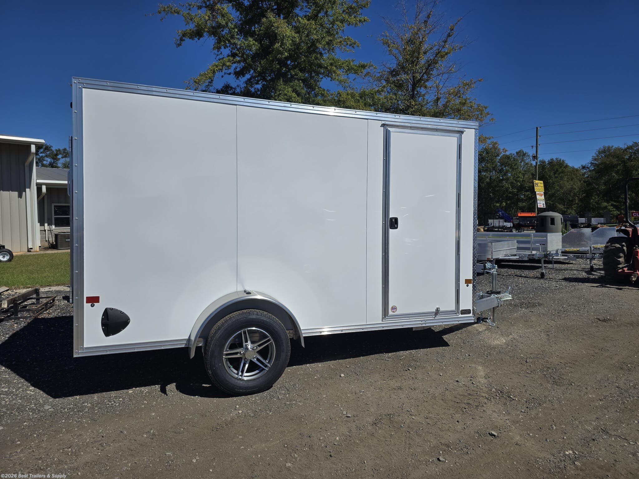 Cargo Trailer for sale New EZ Hauler 6x12 aingle axle cargo enclosed