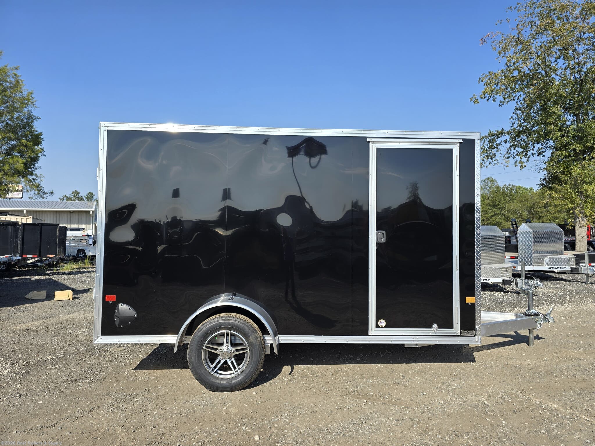 Cargo Trailer for sale New EZ Hauler 6x12 aingle axle cargo enclosed