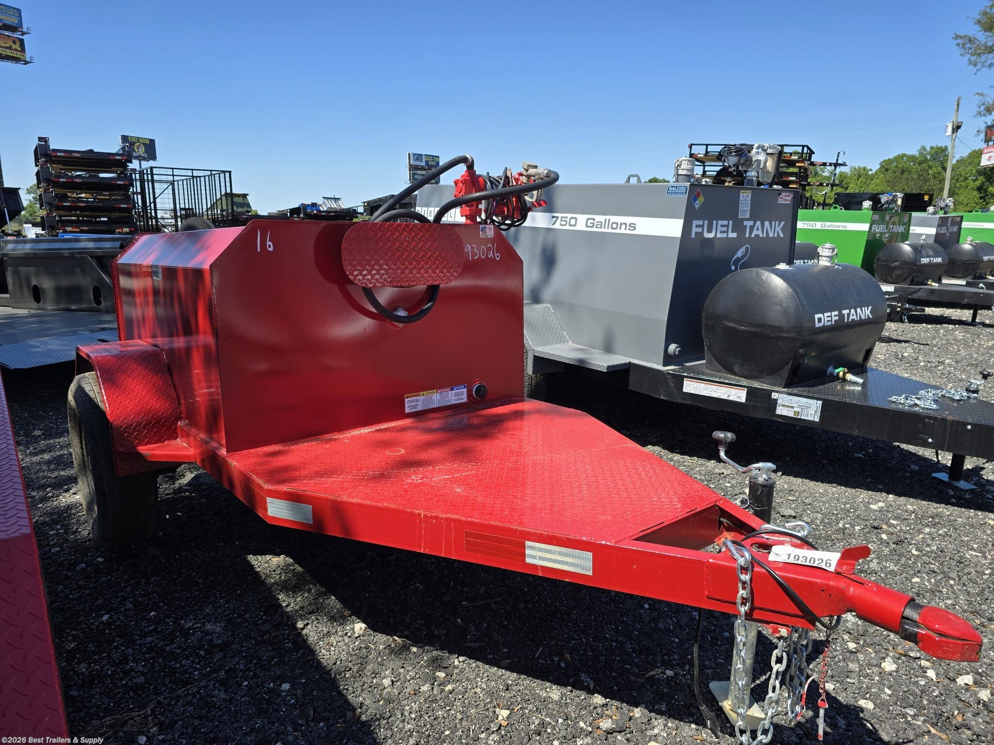 Trailer Codit Fuel Trailer for sale | New Miscellaneous Other 300 Gal Fuel tank ...