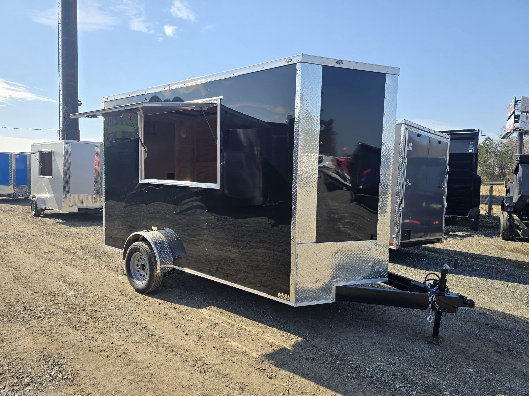 Concession/Vending Trailer for sale | New Empire Cargo 6x12 Concession ...