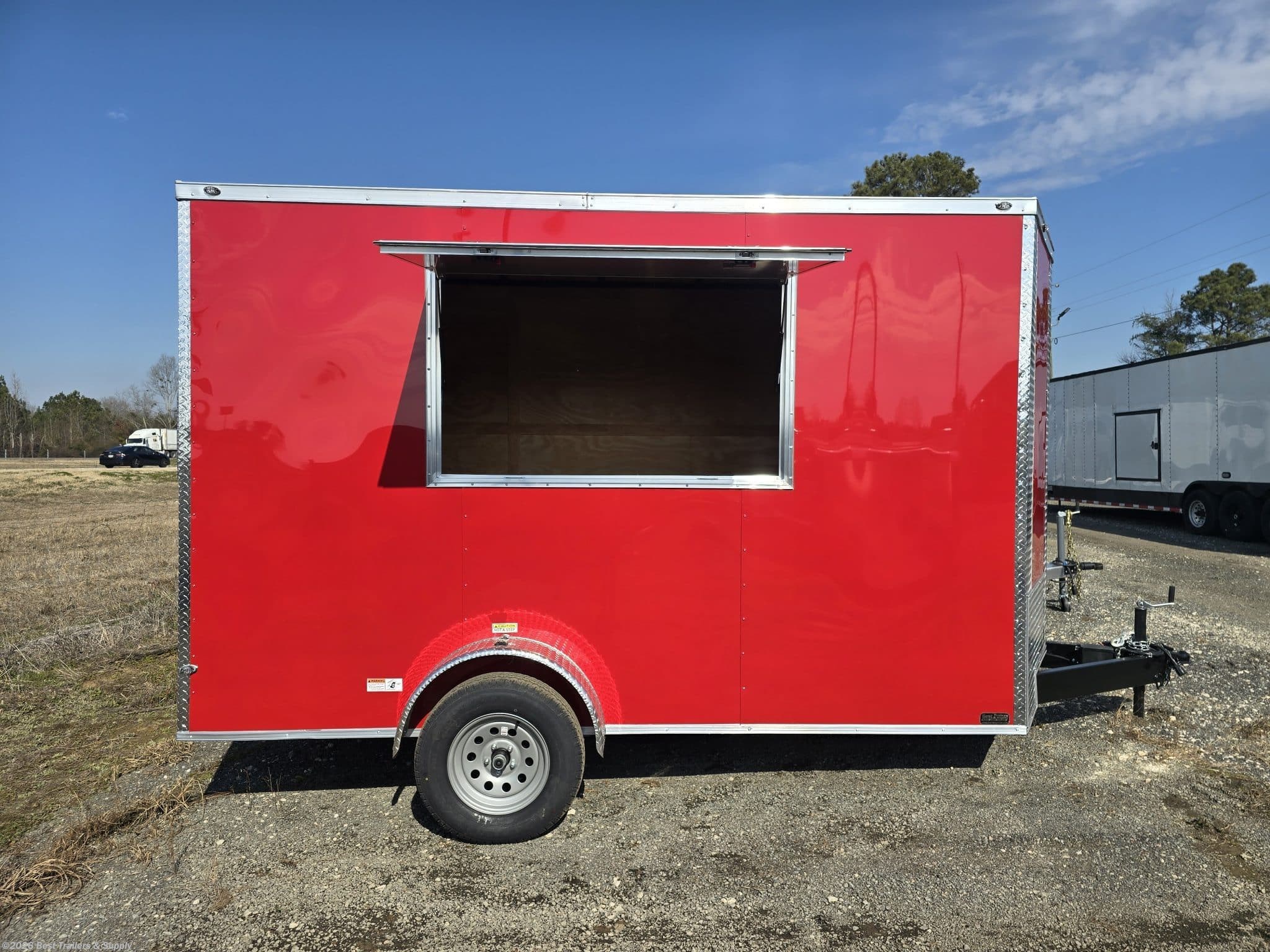 Concession/Vending Trailer for sale | New Empire Cargo 6x12 Concession ...