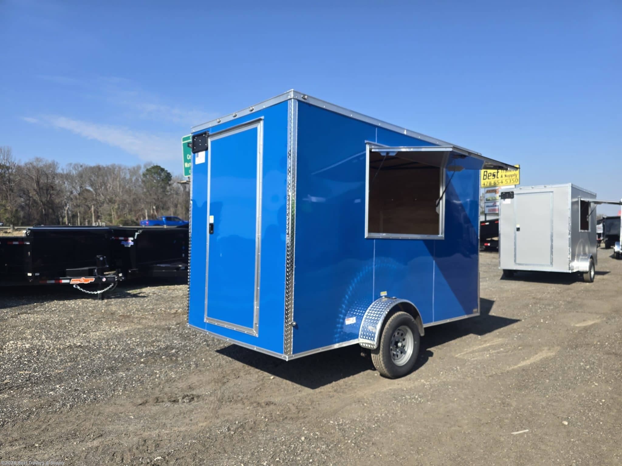 Concession/Vending Trailer for sale | New Empire Cargo 6x12 Concession ...
