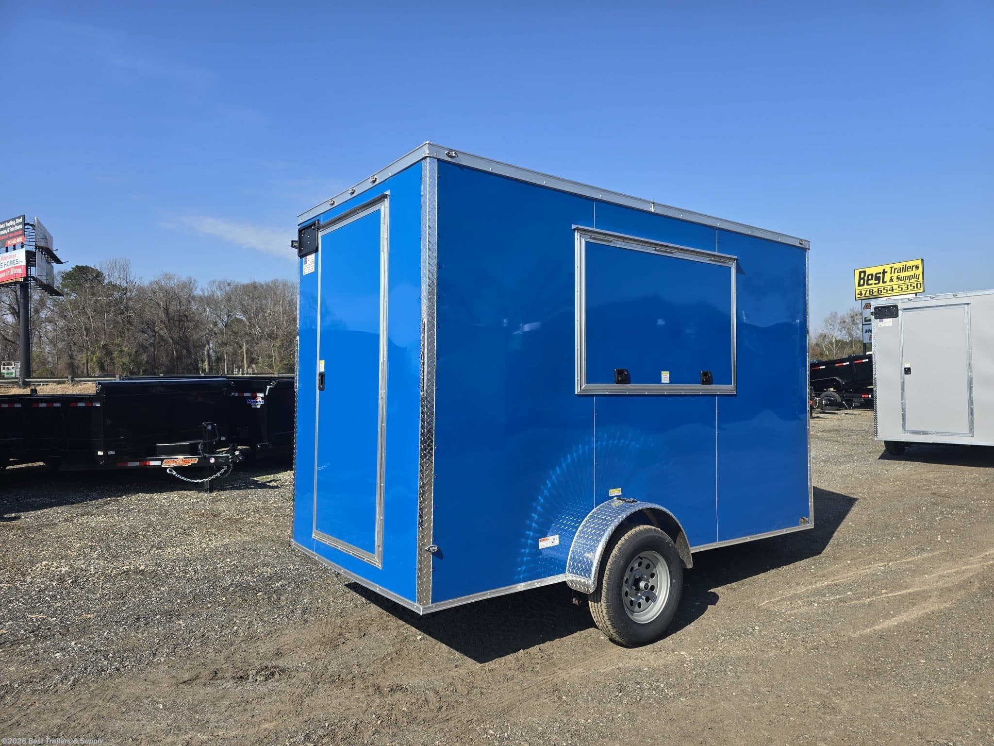 Concession/Vending Trailer for sale | New Empire Cargo 6x12 Concession ...