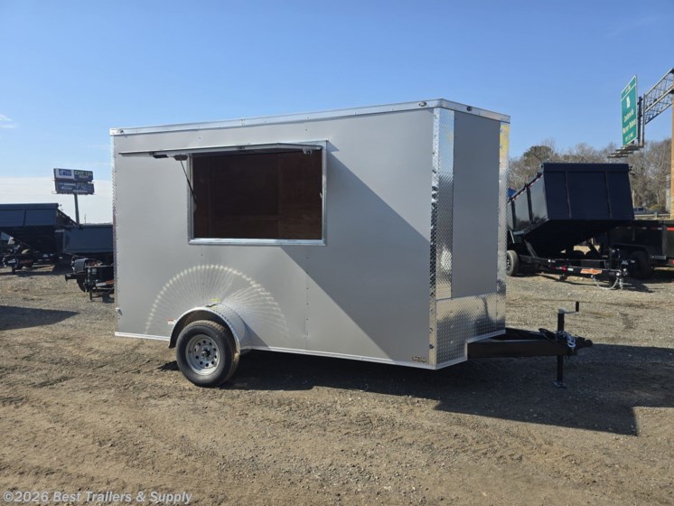 Food Trailer Shell Concession/Vending Trailer for sale | New Empire Cargo 6x12 Concession ...