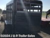 2024 CornPro 14' Stock Trailer 7K GVWR Livestock Trailer For Sale at J&R Trailer Sales in Apple Creek, Ohio