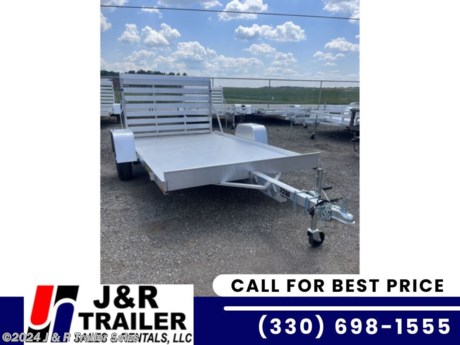 &lt;p&gt;stock # 265959&lt;/p&gt;
&lt;p&gt;This trailer is for sale at J&amp;amp;R Trailer Sales in Orrville Ohio . We offer Rent To Own Financing and also offer traditional financing.&lt;/p&gt;
&lt;p&gt;2023 Aluma 7210ST-G&lt;/p&gt;
&lt;p&gt;&amp;nbsp;&lt;/p&gt;
&lt;p&gt;2200# Rubber torsion axle&lt;/p&gt;
&lt;p&gt;- No brakes&lt;/p&gt;
&lt;p&gt;- Easy lube hubs&lt;/p&gt;
&lt;p&gt;&amp;bull; ST175/80R13 LRC Radial tires (1360# cap/tire)&lt;/p&gt;
&lt;p&gt;&amp;bull; Aluminum wheels, 5-4.5 BHP&lt;/p&gt;
&lt;p&gt;&amp;bull; Aluminum fenders&lt;/p&gt;
&lt;p&gt;&amp;bull; Extruded aluminum floor&lt;/p&gt;
&lt;p&gt;&amp;bull; 6&quot; Front retaining bumper&lt;/p&gt;
&lt;p&gt;&amp;bull; A-Frame tongue, 48&quot; long with 2&quot; coupler&lt;/p&gt;
&lt;p&gt;&amp;bull; 4) Stake pockets (2 per side)&lt;/p&gt;
&lt;p&gt;&amp;bull; 4) Tie down loops (2 per side)&lt;/p&gt;
&lt;p&gt;&amp;bull; Swivel tongue jack, 1200# capacity&lt;/p&gt;
&lt;p&gt;&amp;bull; LED Lighting package, safety chains&lt;/p&gt;
&lt;p&gt;&amp;bull; Aluminum tailgate - 68.5&quot; x 44&quot; long&lt;/p&gt;
&lt;p&gt;&amp;bull; Overall width = 93.5&quot; &amp;bull; Overall length = 168&quot;&lt;/p&gt;
&lt;p&gt;Please contact us to verify that this trailer is still available. All prices are subject to Tax, Title, Plates . All Trailers are discounted for Cash or Finance Price ! We charge a convenience fee on credit card purchases. J&amp;amp;R Trailer Sales &amp;amp; Rentals, LLC is located near Wooster Ohio, Apple Creek Ohio, Kidron OH, Dalton OH, Fredericksburg Ohio, Akron Ohio, New Philadelphia Ohio, Pittsburgh PA,&amp;nbsp; Pennsylvania State line.&amp;nbsp;Come see us for the best deal on Dump Trailers, Equipment Trailers, Flatbed Trailers, Skidloader Trailers, Tiltbed Trailer, Bobcat Trailer, Farm Trailer, Trash Trailer, Cleanup Trailer, Hotshot Trailer, Gooseneck Trailer, Trailor, Load Trail Trailers for sale, Utility Trailer, ATV Trailer, UTV Trailer, Side X Side Trailer, SXS Trailer, Mower Trailer,Truck Flatbeds, Tank Trailers, Hydraulic Dovetail Trailers, MAX Ramp Trailer, Ramp Trailer, Deckover Trailer, Pintle Trailer, Construction Trailer, Contractor Trailer, Jeep Trailers, Buggy Hauler Trailers, Scissor Lift Trailers, Used Trailer, Car Hauler, Car Trailers, Lawncare Trailers, Landscape Trailers, Low Pro Trailers, Backhoe Trailers, Golf Cart Trailers, Side Load Trailers, Tall Sided Dump Trailer for sale, 3&#39; Tall Side Dump Trailer, 4&#39; tall side dump trailer, gooseneck dump trailer, fold down side dump trailers. We are also an Aluma Aluminum Trailer Dealer. We have Aluminum Trailers for sale in Ohio. We also offer trailer rental in Ohio.&amp;nbsp;&lt;/p&gt;
&lt;p&gt;&amp;nbsp;&lt;/p&gt;
&lt;ul&gt;
&lt;li&gt;
&lt;div&gt;J&amp;amp;R Trailer Sales &amp;amp; Rentals, LLC&amp;nbsp; is not responsible for any Typos, Errors or misprints.&lt;/div&gt;
&lt;/li&gt;
&lt;/ul&gt;