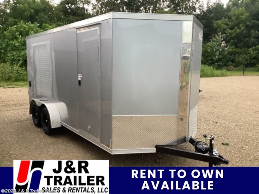 New 2024 Cross Trailers 7X16 Extra Tall Enclosed Cargo Trailer available in Orrville, Ohio