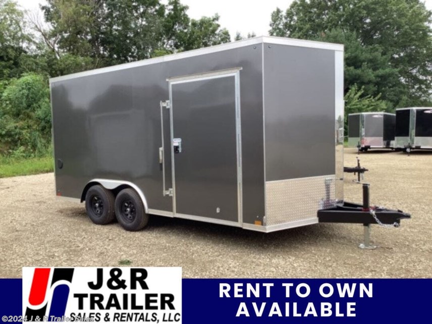 New 2024 Cross Trailers 8.5X16 Extra Tall Enclosed Cargo Trailer 10400 LB available in Orrville, Ohio