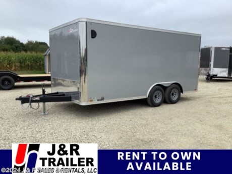 &lt;p&gt;stock # 014834&lt;/p&gt;
&lt;p&gt;This trailer is for sale at J&amp;amp;R Trailer Sales in Orrville Ohio . We offer Rent To Own Financing and also offer traditional financing.&lt;/p&gt;
&lt;p&gt;2024 Cross trailer&amp;nbsp;&lt;strong&gt;8.5X16&lt;/strong&gt; Enclosed Car Hauler Cargo Trailer with Ramp Door&lt;/p&gt;
&lt;p&gt;8.5X16 ALPHA SERIES&lt;/p&gt;
&lt;p&gt;7 Pin Electrical Plug&lt;/p&gt;
&lt;p&gt;Electric Brakes with Breakaway kit&lt;/p&gt;
&lt;p&gt;&lt;strong&gt;1 Piece Seamless Aluminum Roof&lt;/strong&gt;&lt;/p&gt;
&lt;p&gt;Exterior White Out L.E.D. Lighting&lt;/p&gt;
&lt;p&gt;Limited 3 Year Warranty&lt;/p&gt;
&lt;p&gt;Flat Front&lt;/p&gt;
&lt;p&gt;&lt;strong&gt;6&quot; Additional Height - 84&quot; Total Interior Height&lt;/strong&gt;&lt;/p&gt;
&lt;p&gt;2&quot; X 6&quot; Welded Tubular Steel Main Frame&amp;nbsp;&lt;/p&gt;
&lt;p&gt;&lt;strong&gt;16&quot; On Center Crossmembers&lt;/strong&gt;&lt;/p&gt;
&lt;p&gt;&lt;strong&gt;16&quot; On Center Walls and Roof Studs&lt;/strong&gt;&lt;/p&gt;
&lt;p&gt;Safety Chains with Clevis Hook&lt;/p&gt;
&lt;p&gt;&lt;strong&gt;(2) 5200 LB Spring Axles W/ Brakes on Both Axles&lt;/strong&gt;&lt;/p&gt;
&lt;p&gt;ST225/75R15 LRE Radials&lt;/p&gt;
&lt;p&gt;2 5/16&quot; Coupler On A-Frame&lt;/p&gt;
&lt;p&gt;&lt;strong&gt;7,000# Drop Leg Jack - Center Of A-Frame - Side Crank&lt;/strong&gt;&lt;/p&gt;
&lt;p&gt;Ramp Door with 32&quot; Beavertail and Flap&lt;/p&gt;
&lt;p&gt;46&quot; Curbside RV Door &amp;amp; Stepwell&amp;nbsp;&lt;/p&gt;
&lt;p&gt;&lt;strong&gt;Add Barlock to RV Door&lt;/strong&gt;&lt;/p&gt;
&lt;p&gt;3/4&quot; Water Resistant Walls&lt;/p&gt;
&lt;p&gt;3/4&quot; Water Resistant Floor&lt;/p&gt;
&lt;p&gt;&lt;strong&gt;Screwless .030 Exterior Aluminum Sides&lt;/strong&gt;&lt;/p&gt;
&lt;p&gt;&lt;strong&gt;Fixed Side Vents&lt;/strong&gt;&lt;/p&gt;
&lt;p&gt;24&quot; ATP Gravel Guard&lt;/p&gt;
&lt;p&gt;Brushed Aluminum Fenders&lt;/p&gt;
&lt;p&gt;&lt;strong&gt;(4) Recessed D-Rings&lt;/strong&gt;&lt;/p&gt;
&lt;p&gt;12 Volt Wall Switch&lt;/p&gt;
&lt;p&gt;(2) Interior LED Lights&lt;/p&gt;
&lt;p&gt;Please contact us to verify that this trailer is still available. All prices are subject to Tax, Title, Plates . All Trailers are discounted for Cash or Finance Price ! We charge a convenience fee on credit card purchases. J&amp;amp;R Trailer Sales &amp;amp; Rentals, LLC is located near Wooster Ohio, Apple Creek Ohio, Kidron OH, Dalton OH, Fredericksburg Ohio, Akron Ohio, New Philadelphia Ohio, Pittsburgh PA,&amp;nbsp; Pennsylvania State line.&amp;nbsp;Come see us for the best deal on Dump Trailers, Equipment Trailers, Flatbed Trailers, Skidloader Trailers, Tiltbed Trailer, Bobcat Trailer, Farm Trailer, Trash Trailer, Cleanup Trailer, Hotshot Trailer, Gooseneck Trailer, Trailor, Load Trail Trailers for sale, Utility Trailer, ATV Trailer, UTV Trailer, Side X Side Trailer, SXS Trailer, Mower Trailer,Truck Flatbeds, Tank Trailers, Hydraulic Dovetail Trailers, MAX Ramp Trailer, Ramp Trailer, Deckover Trailer, Pintle Trailer, Construction Trailer, Contractor Trailer, Jeep Trailers, Buggy Hauler Trailers, Scissor Lift Trailers, Used Trailer, Car Hauler, Car Trailers, Lawncare Trailers, Landscape Trailers, Low Pro Trailers, Backhoe Trailers, Golf Cart Trailers, Side Load Trailers, Tall Sided Dump Trailer for sale, 3&#39; Tall Side Dump Trailer, 4&#39; tall side dump trailer, gooseneck dump trailer, fold down side dump trailers. We are also an Aluma Aluminum Trailer Dealer. We have Aluminum Trailers for sale in Ohio. We also offer trailer rental in Ohio.&amp;nbsp;&lt;/p&gt;
&lt;p&gt;&amp;nbsp;&lt;/p&gt;
&lt;ul&gt;
&lt;li&gt;
&lt;div&gt;J&amp;amp;R Trailer Sales &amp;amp; Rentals, LLC&amp;nbsp; is not responsible for any Typos, Errors or misprints.&lt;/div&gt;
&lt;/li&gt;
&lt;/ul&gt;