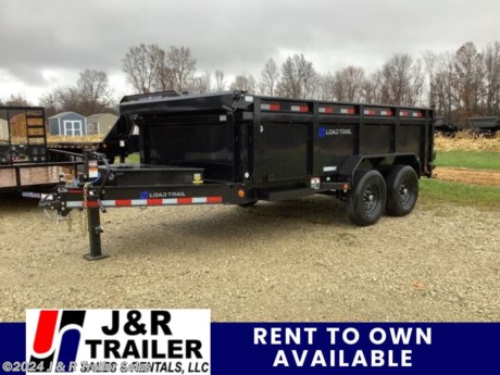 &lt;p&gt;stock # 310170&lt;/p&gt;
&lt;p&gt;This trailer is for sale at J&amp;amp;R Trailer Sales in Orrville Ohio.&amp;nbsp;&amp;nbsp;&lt;/p&gt;
&lt;ul&gt;
&lt;li&gt;83&quot; x 14&#39; Tandem Axle Dump Low-Pro Dump Trailer&lt;/li&gt;
&lt;li&gt;ST235/80 R16 LRE 10 Ply. &lt;br /&gt;* 8&quot; x 13 lb. I-Beam Frame&lt;br /&gt;* Standard Battery Wall Charger (5 Amp)&lt;br /&gt;* Coupler 2-5/16&quot; Adjustable (6 HOLE)&lt;br /&gt;* 2 - 7,000 Lb Dexter Spring Axles ( Electric FSA Brakes on both axles)&lt;br /&gt;* Diamond Plate Fenders (weld-on)&lt;br /&gt;* REAR Slide-IN Ramps 80&quot; x 16&quot;&lt;br /&gt;* 16&quot; Cross-Members&lt;br /&gt;* Jack Spring Loaded Drop Leg 1-10K&lt;br /&gt;* Lights LED (w/Cold Weather Harness)&lt;br /&gt;* 4 - D-Rings 3&quot; Weld On&lt;br /&gt;* Rear Support Stands (2&quot; x 2&quot; Tubing)&lt;br /&gt;* Road Service Program&amp;nbsp;&lt;br /&gt;&lt;strong&gt;* TUFF Wireless Remote (2-Button)&lt;/strong&gt;&lt;br /&gt;&lt;strong&gt;* 36&quot; Dump Sides w/36&quot; 2 Way Gate (7 Gauge Floor)&lt;/strong&gt;&lt;br /&gt;* 1 - MAX-STEP (30&quot;)&lt;br /&gt;* Front Tongue Mount (MAX-Box w/Divider)&lt;br /&gt;* Spare Tire Mount&lt;br /&gt;* Tarp Kit Front Mount&lt;br /&gt;* Scissor Hoist w/Standard Pump&lt;br /&gt;* Black (w/Primer)&lt;br /&gt;DL8314072&lt;/li&gt;
&lt;li&gt;
&lt;p&gt;Please contact us to verify that this trailer is still available. All prices are subject to Tax, Title, Plates . All Trailers are discounted for Cash or Finance Price ! We charge a convenience fee on credit card purchases. J&amp;amp;R Trailer Sales &amp;amp; Rentals, LLC is located near Wooster Ohio, Apple Creek Ohio, Kidron OH, Dalton OH, Fredericksburg Ohio, Akron Ohio, New Philadelphia Ohio, Pittsburgh PA, &amp;nbsp;Pennsylvania State line. Come see us for the best deal on Dump Trailers, Equipment Trailers, Flatbed Trailers, Skidloader Trailers, Tiltbed Trailer, Bobcat Trailer, Farm Trailer, Trash Trailer, Cleanup Trailer, Hotshot Trailer, Gooseneck Trailer, Trailor, Load Trail Trailers for sale, Utility Trailer, ATV Trailer, UTV Trailer, Side X Side Trailer, SXS Trailer, Mower Trailer,Truck Flatbeds, Tank Trailers, Hydraulic Dovetail Trailers, MAX Ramp Trailer, Ramp Trailer, Deckover Trailer, Pintle Trailer, Construction Trailer, Contractor Trailer, Jeep Trailers, Buggy Hauler Trailers, Scissor Lift Trailers, Used Trailer, Car Hauler, Car Trailers, Lawncare Trailers, Landscape Trailers, Low Pro Trailers, Backhoe Trailers, Golf Cart Trailers, Side Load Trailers, Tall Sided Dump Trailer for sale, 3&#39; Tall Side Dump Trailer, 4&#39; tall side dump trailer, gooseneck dump trailer, fold down side dump trailers. We are also an Aluma Aluminum Trailer Dealer. We have Aluminum Trailers for sale in Ohio. We also offer trailer rental in Ohio.&amp;nbsp;&lt;/p&gt;
&lt;p&gt;&amp;nbsp;&lt;/p&gt;
&lt;p&gt;J&amp;amp;R Trailer Sales &amp;amp; Rentals, LLC &amp;nbsp;is not responsible for any Typos, Errors or misprints.&lt;/p&gt;
&lt;/li&gt;
&lt;/ul&gt;
